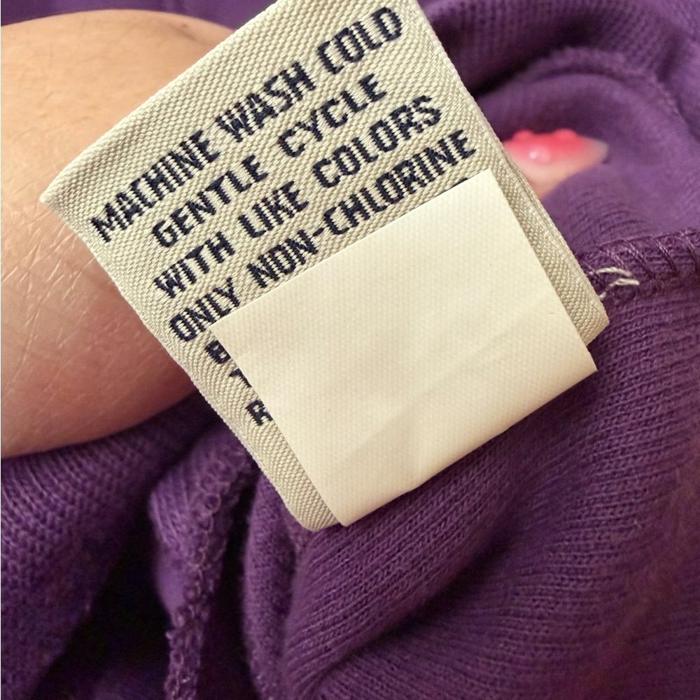 NWT Faconnable Large Plum Purple Zip-Up Bomber Jacket - Picture 6 of 11
